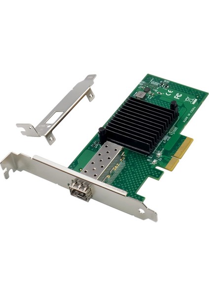 X520-SR1 10G Sfp + Sunucu Fiber Optik Ağ Kartı 82599EN Çip Pcıe X4 Tek Optik Bağlantı Noktası Ağ Kartı (Yurt Dışından)