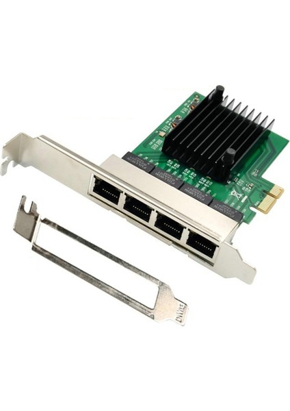 Rj-45 4 Bağlantı Noktalı Ethernet Sunucu Adaptörü Gigabit Ağ Kartı Pcı-E X1 Arayüzü (Yurt Dışından) fırsatları