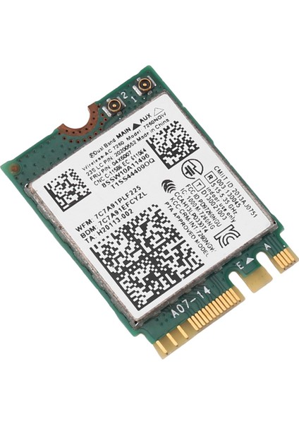 7260NGW 7260AC Wifi Kartı 2.4g/5g Bt4.0 04X6007 X250 X240 X240S X230S T440 W540 T540 Yoga Y50 (Yurt Dışından) fiyatları