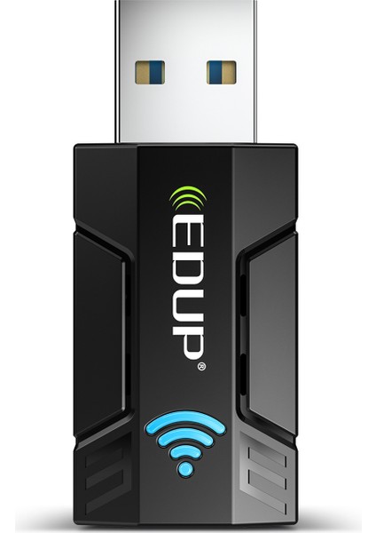1300M Usb3.0 Kablosuz Ağ Kartı Wifi Adaptörü 2.4g ve 5g Çift Bantlı Kararlı Sinyal Adaptörü Pc Masaüstü Dizüstü Bilgisayar Için (Yurt Dışından)