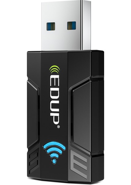 1300M Usb3.0 Kablosuz Ağ Kartı Wifi Adaptörü 2.4g ve 5g Çift Bantlı Kararlı Sinyal Adaptörü Pc Masaüstü Dizüstü Bilgisayar Için (Yurt Dışından)