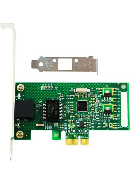 9301CT Pcıex1 Gigabit Tek Elektrik Bağlantı Noktası Sunucu Ağ Kartı 82574L Çip Kablolu Bilgisayar Ağ Kartı (Yurt Dışından)