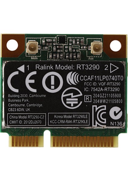 RT3290 150 Mbps Wi-Fi Kablosuz Ağ Kartı Pavilion G7-2000 802.11B/G Wifi Adaptörü Için Bluetooth Uyumlu (Yurt Dışından)