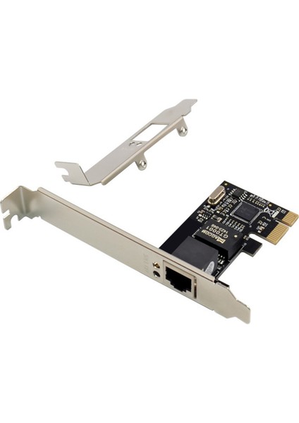 Pcıe X1 RJ45 Sunucu Gigabit Ağ Kartı RTL8111C Tek Bağlantı Noktalı 1000 M Ethernet Adaptör Kartı Masaüstü Için Ağ Kartı (Yurt Dışından)