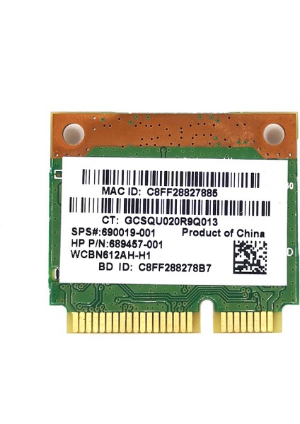 AR9565 Wifi Kartı QCWB335 Mini Pcıe Bluetooth 4.0 150 Mbps 2.4g Xp Win7 Win8 Linux Sistemi Için (Yurt Dışından)