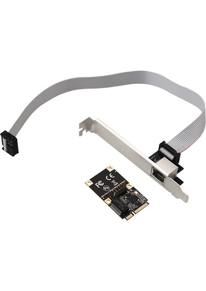 Mini Pcıe Tek Bağlantı Noktalı Gigabit Ağ Kartı 2500 M Ethernet Ağ Adaptörü RJ45 Lan Oyun Ağ Kartı (Yurt Dışından)