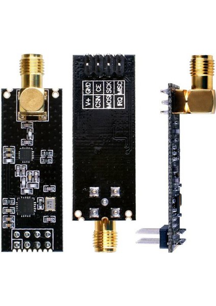 4 Adet NRF24L01+PA+LNA Antenli Kablosuz Modül 1100 Metre Uzun Mesafe ile NRF24L01 Kablosuz Modül Adaptörü 3.3V (Yurt Dışından)