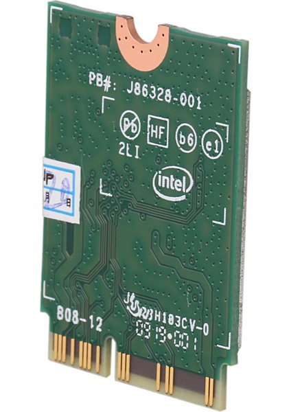 Wi-Fi 6 Için AX201 Bluetooth 5.0 Çift Bant 2.4g/5g Kablosuz Ngff Düğmesi E Cnvi Wifi Kartı AX201NGW 2.4ghz / 5ghz 802.11AC / Ax (Yurt Dışından)