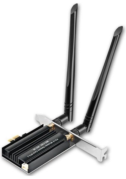 WIFI6E 3000 Mbps 2.4g 5g 6 Ghz Bluetooth 5.2 Usb3.0 -Band Masaüstü Bilgisayar Dizüstü Bilgisayar Için Kablosuz Lan Adaptörü Wifi Alıcısı (Yurt Dışından)