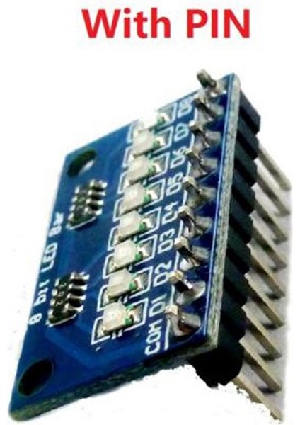 10 Adet 3.3V 5V 8 Bit Mavi Ortak Katot LED Gösterge Modülü Dıy Kiti Nano Nodemcu V3 (Yurt Dışından)