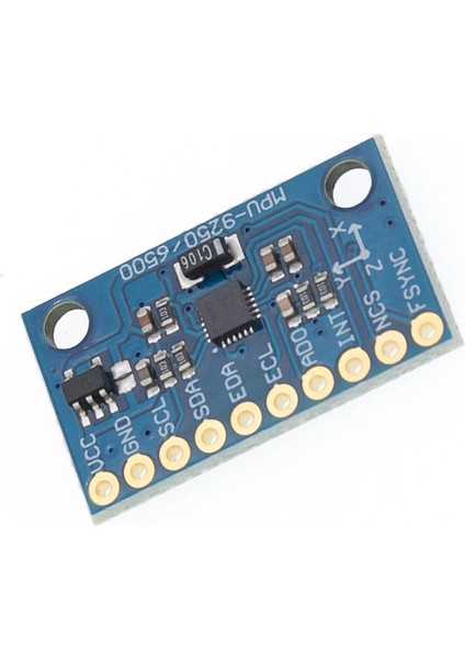 MPU-9250 -9250 9 Eksenli Sensör Modülü I2C/SPI Iletişim Thriaxis Jiroskop + Üç Eksenli Ivme Ölçer (Yurt Dışından)