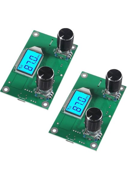 Parça Dijital Fm Alıcı Modülü, Radyo Alıcı Modülü Dijital Stereo Kurulu LCD Ekran Dsp Pll 76.0MHZ-108.0MHZ (Yurt Dışından)