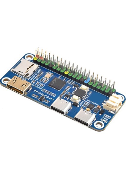 RP2040-PIZERO Geliştirme Kartı, Gpio Arayüz Modülüyle Uyumlu RP2040 Çift Çekirdekli Işlemci Tabanlı (Yurt Dışından)