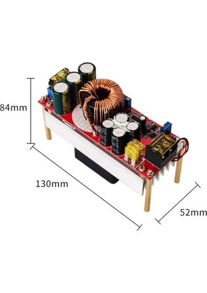 1500W Dc-Dc Boost Modülü 12-48V Ila 24-72V 30A Ayarlanabilir Sabit Gerilim ve Akım Elektrikli Araba Güç Kaynağı Modülü (Yurt Dışından) indirimleri