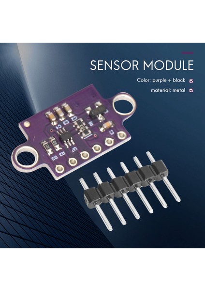 2 Adet VL53L0X Uçuş Süresi Tof Değişen Sensör Koparma 940NM -VL53L0XV2 Mesafe Modülü I2C Iıc (Yurt Dışından)