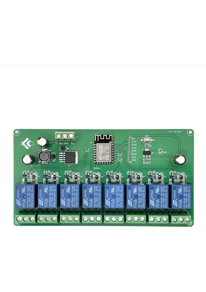 Kanal ESP8266 Kablosuz Wıfı Röle Modülü ESP-12F Geliştirme Kurulu Dc 5V/7-28V E-App Uzaktan Kumanda (Yurt Dışından)