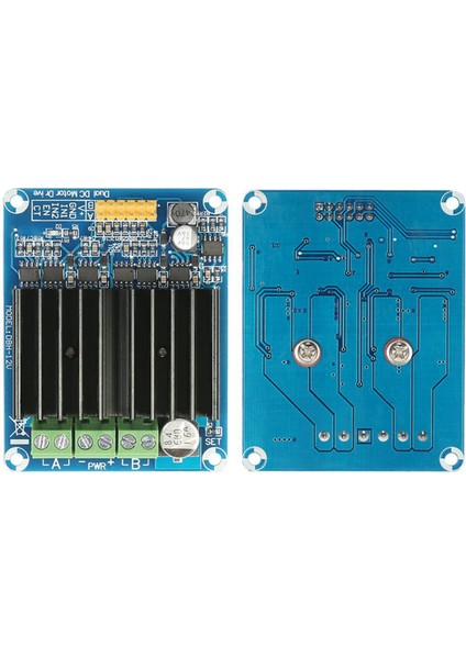 Dc 5-15 V 30 A Çift Kanallı H Köprü Motor Sürücü Modülü Ekmek Kartı Denetleyicisi DHB-01A Dc Motor Sürücü Kartı (Yurt Dışından)
