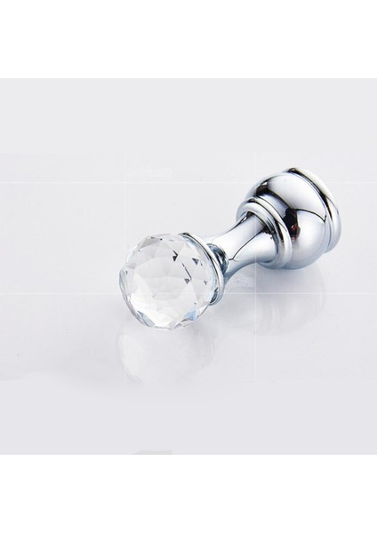 Adet Kristal Dekoratif Duvar Kancaları Havlu Kancası Pirinç Ceket Kancası Askıları Duvara Monte Bornoz Kancası Banyo Aksesuarları - Krom (Yurt Dışından) indirimleri