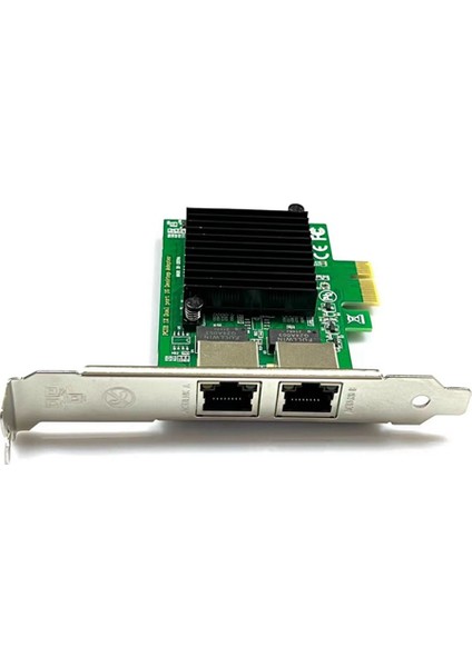 Çift Bağlantı Noktalı Rj-45 1000MBPS Pcı-Express x 4 Gigabit Ethernet Sunucu Adaptörü Çift Bağlantı Noktalı Ağ Arayüzü Denetleyicisi (Yurt Dışından)