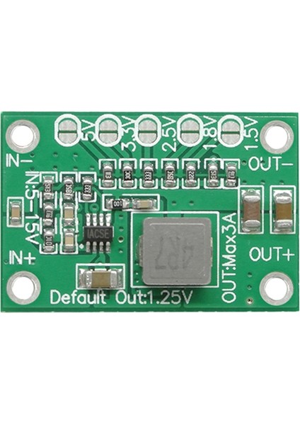 CA-1235 Güç Modülü, 1.25V 1.5V 2.5V 3.5V Çıkış, 3A Ayarlanabilir Düşürme Modülü (Yurt Dışından)