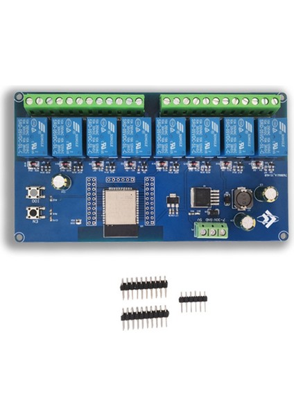 ESP32 Wıfı Bluetooth Ble 8 Yollu Röle Modülü ESP32-WROOM Ikincil Geliştirme Kurulu DC5-30V Güç Kaynağı (Yurt Dışından)