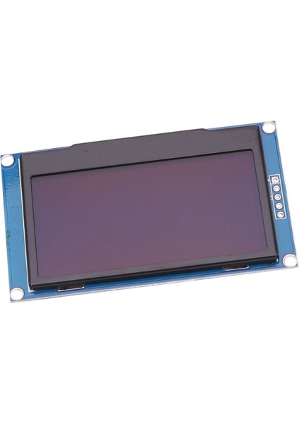 7pın OLED Ekran Modülü, SSD1309 I2C/IIC Paralel Arayüz Için 2.42 Inç OLED Ekran Modülü 128X64 3.3V (Mavi Metin) (Yurt Dışından)