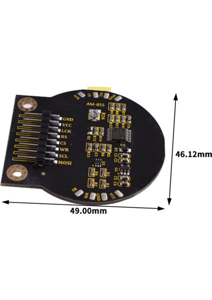 2,2 Inç Tft Renkli LCD Renkli Ekran 128X128 Nokta Ekran Yuvarlak Tft Çok Fonksiyonlu LCD Ekran Modülü (Yurt Dışından)