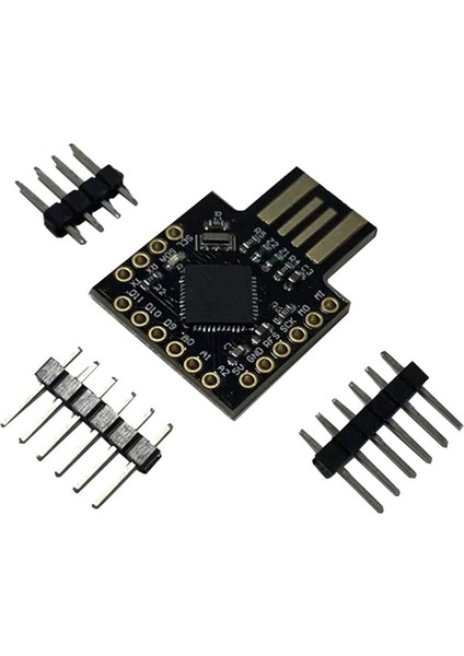 USB Için ATMEGA32U4 Mini Geliştirme Kartı Pro-Mıcro Çok Işlevli Taşınabilir Kullanışlı Modül, Siyah (Yurt Dışından)