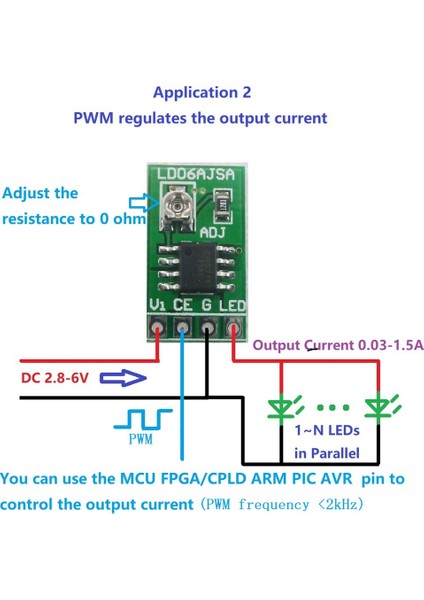 Dc 3.3V 3.7V 5V LED Sürücü 30-1500MA USB 18650 Li-Ion Için Sabit Akım Ayarlanabilir Modül Pwm Kontrol Panosu (Yurt Dışından)