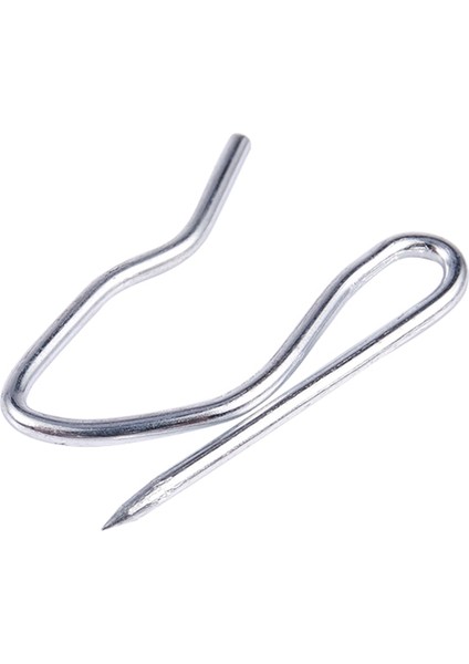 Srıwen 10'lu Perde Perdelik Pim Kancası - Simli (Yurt Dışından) indirimleri