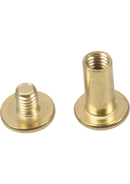 Flyeer Karalama Defteri Bağlama Vidası Sonrası 10MM 19 Adet Pirinç Ton (Yurt Dışından) fiyatları