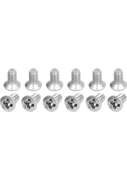 Srıwen M3 x 6mm Phillips Düz Başlı Havşa Cıvata Makine Vidaları 100 Adet (Yurt Dışından)