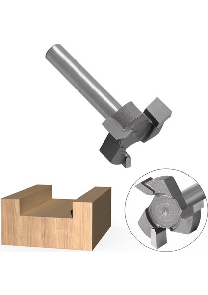 Bradoo-Cnc Spoilboard Yüzey Freze Kesici Yönlendirici Bit 1/4 Inç Shank Karbür Uçlu Gravür Oyma Kesme Aletleri (Yurt Dışından) indirimleri