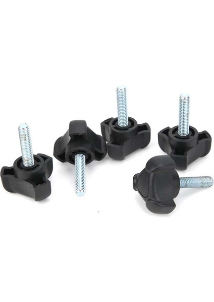 Adet Ayarlanabilir Topuz Cıvata Plastik Üçgen Ark Kolu Vida El Bükülmüş Kilitleme M6 25MM (Yurt Dışından) modelleri