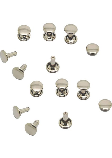 200 Adet Dıy Perçin Perçin Perçin Metal Pano - Gümüş (Yurt Dışından)