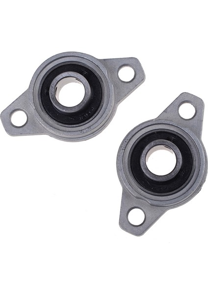 2 Adet KFL000 10MM Delik Çapı Yastık Blok Rulman Flanşı Eşkenar Dörtgen Rulmanlar (Yurt Dışından)
