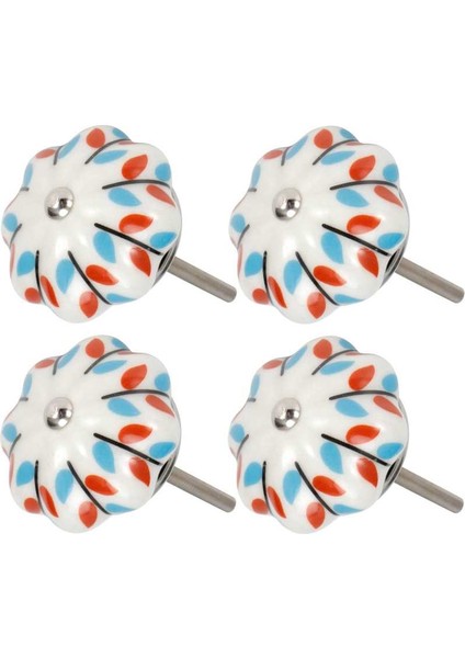 4 Adet/takım Seramik Dolap Dolap Kapı Kolu Dolap Çekmece Kolu (Yurt Dışından) modelleri