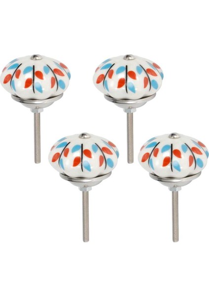 4 Adet/takım Seramik Dolap Dolap Kapı Kolu Dolap Çekmece Kolu (Yurt Dışından) fırsatları