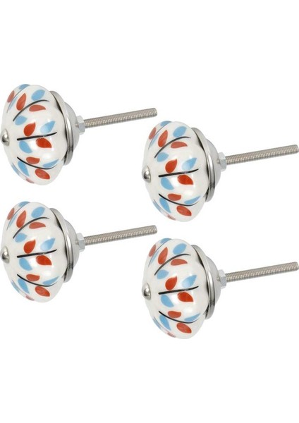 4 Adet/takım Seramik Dolap Dolap Kapı Kolu Dolap Çekmece Kolu (Yurt Dışından) indirimleri