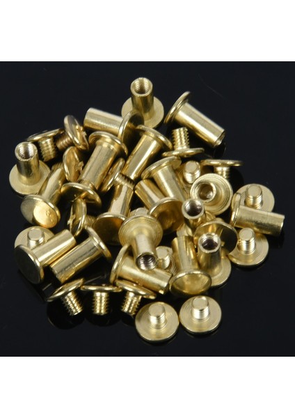 Flyeer Karalama Defteri Bağlama Vidası Sonrası 10MM 19 Adet Pirinç Ton (Yurt Dışından) fırsatları