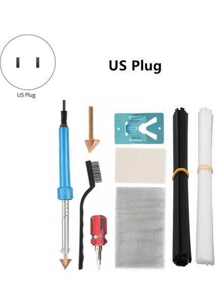 Plastik Kaynakçı Kiti 80 W Araba Kaynak Tamir Kiti Tampon Kayık Tamir Lehim Rework Istasyonu Isı Tamir Aracı Abd Plug (Yurt Dışından)