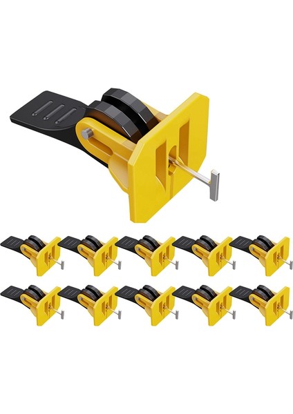 50 Adet Inşaat Araçları Kiremit Leveler Ayarlayıcı Plastik Konumlandırma Eserler Leveler Bulucu Paspayı Döşeme Duvar (Yurt Dışından) modelleri