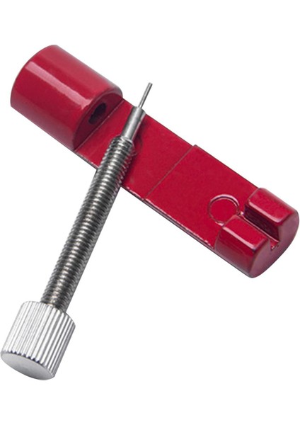 Metal Saat Kayışı Sökücü Saat Kayışı Sökücü Saat Ayarlayıcı Saat Onarım Aracı Kırmızı (Yurt Dışından)