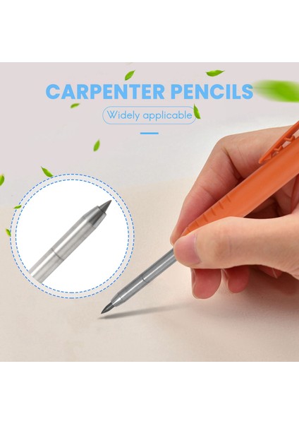 Ağaç Işleme Kalemi-2 x Marangoz Kalemi 12 x Yedek-Mavi ve Turuncu (Yurt Dışından) indirimleri