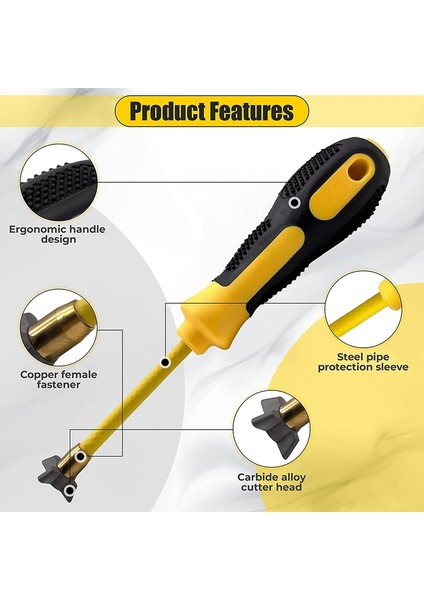 Derz Sökme Aleti 4'ü 1 Arada (Karbür Alaşımlı Kafa), Kalafat Sökme Aleti (Yurt Dışından) fiyatları