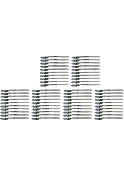 60 Adet Pistonlu Dekupaj Bıçağı T101AO T-Shank Çok Jig Ahşap Plastik Kesme Diski Için Testere Bıçakları (Yurt Dışından)