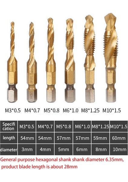 12 Adet Matkap Ucu Seti Matkap ve Musluk Setleri Hss Hex Shank Bit Esnek Mil Kırık Vida Çıkarıcı Aracı Aksesuarları (Yurt Dışından)