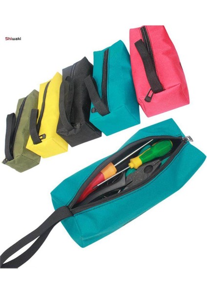 2x Tamir Aletleri Çanta Kılıfı Yardımcı Depolama Organizatör Tutucu Paketi Yeşil + Kırmızı (Yurt Dışından) fiyatları