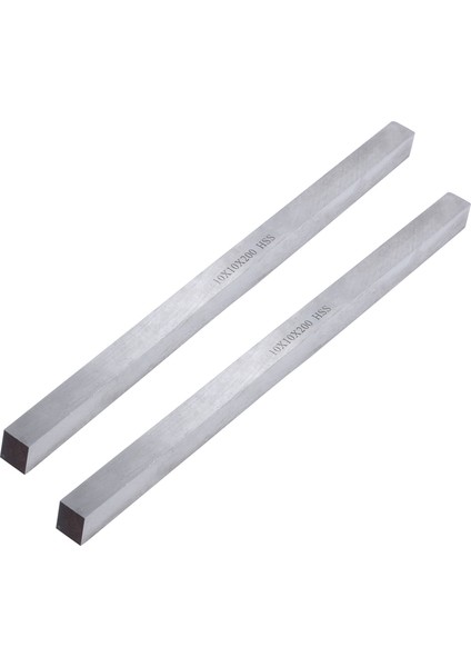 2x 10MM x 10MM x 200MM Torna Ayrılık Freze Torna Hss Takım Bit Gri (Yurt Dışından)