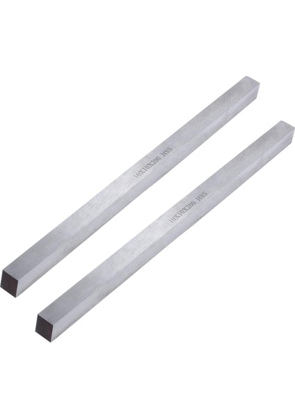2x 10MM x 10MM x 200MM Torna Ayrılık Freze Torna Hss Takım Bit Gri (Yurt Dışından)